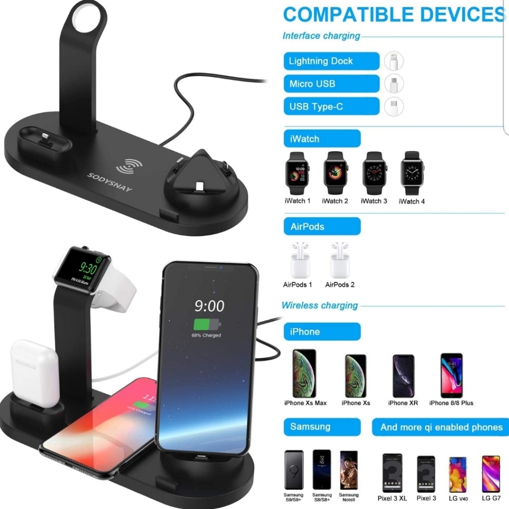 6IN1 Charging Station